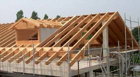 Progettazione tetti in legno lamellare